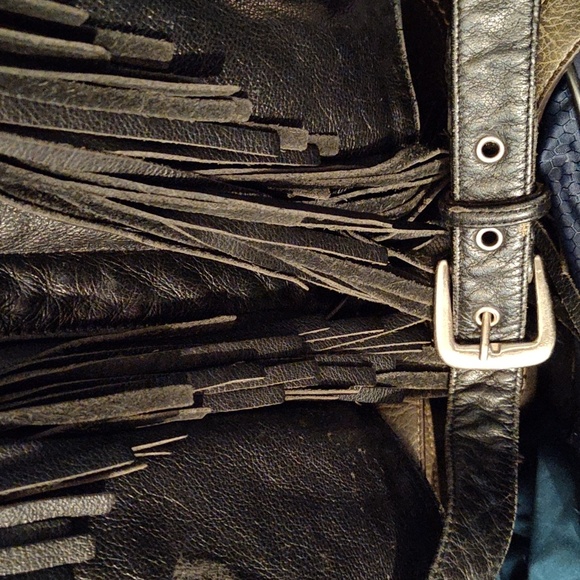 Genuine leather biker jacket - Picture 5 of 7